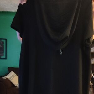 Calvin Klein Collection Black One Shoulder Dress